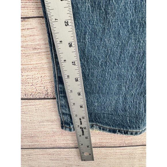 Madewell Relaxed Taper Leg Jeans Women's Size 32x34‎ Blue Medium Wash Denim - Picture 12 of 15